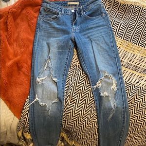 Ripped Levi’s